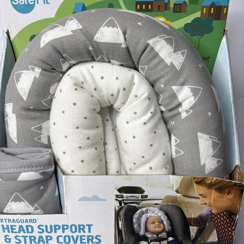 NEW - XtraGuard™ Head Support & Strap Covers – Comfort & Protection for Newborns